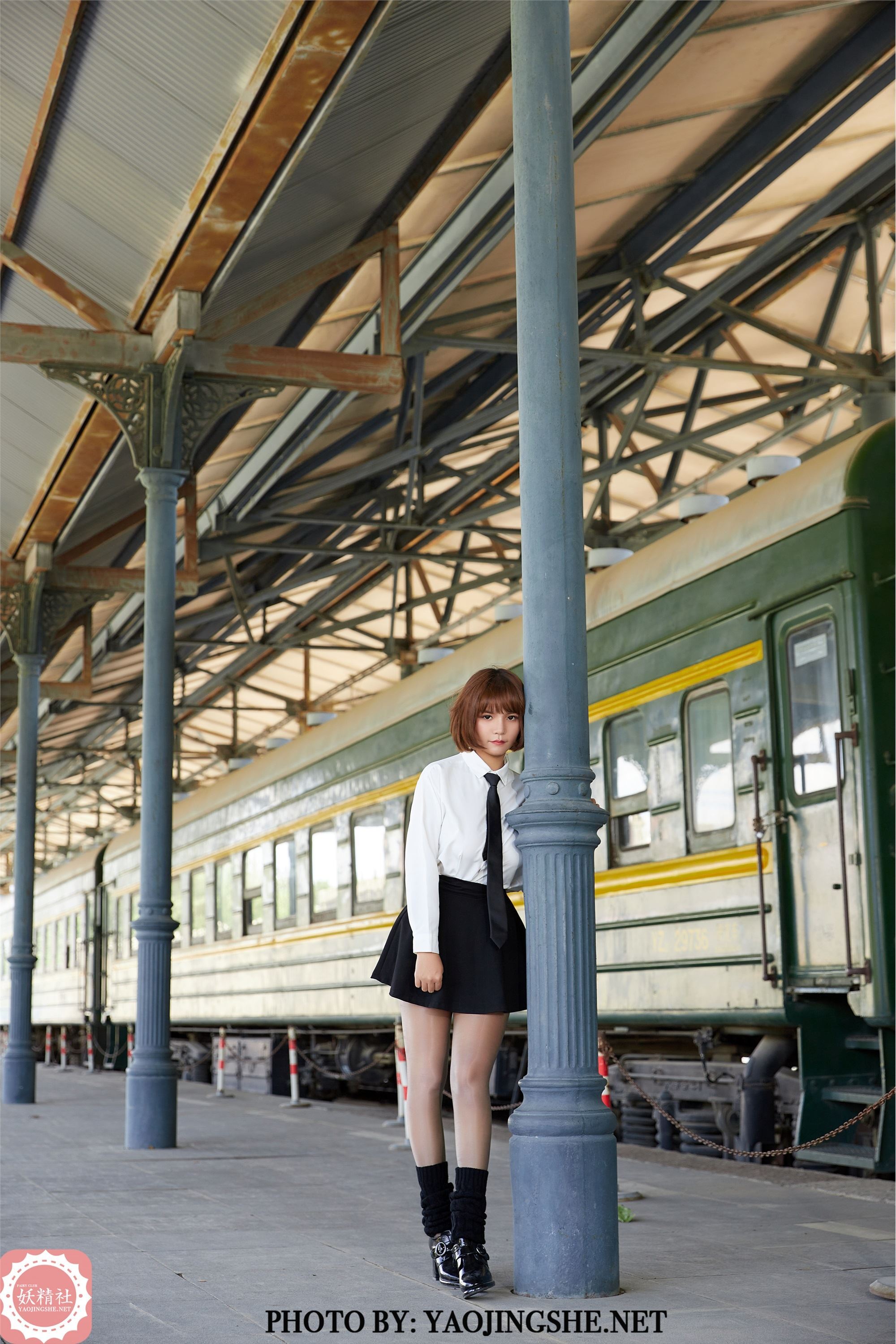 妖精社  2020.12.30 T2048《可爱JK》唐飞飞